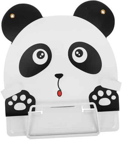 NUOBESTY Kinderbuchhalter Mit Vielseitigem Tierdesign Metall Bücherständer Für Schreibtisch Oder Küchentresen Für Kochbücher Und Dokumente Und Für Unbeschwertes Lesen