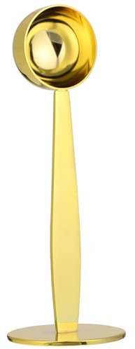 SECFOU Dosatore Acciaio Inossidabile Per Caffè e Misurino Con Base Pressata Per Caffè Zucchero e Spezie Design Elegante e Funzionale Per Cucine Moderne