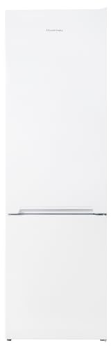 Russell Hobbs Freestanding 60/40 Split C Class Fridge Freezer, 331L Total Capacity, Total No Frost, 4 Star Freezer Rating, Adjustable Feet, Reversible Door in White, RH185FF601C1W