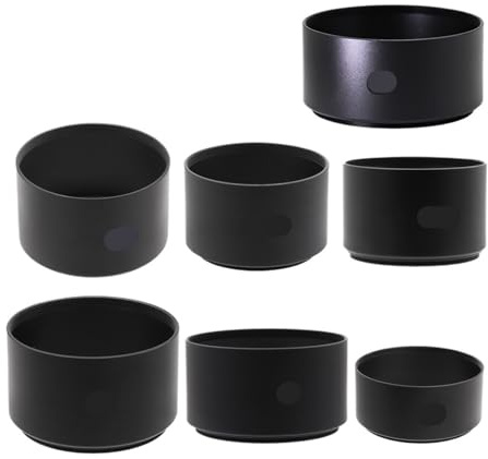 Paraluce for obiettivo teleobiettivo in metallo da 49/52/55/58/62/67/72/77/82/95 mm Paraluce universale(82mm)
