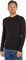 Tommy Jeans Men's Original Rib L/S Knit Tops, Black, S