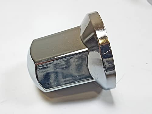 60 x Radmutterabdeckung Kunststoffkappen Chrom Lange 33mm Kappen LKW