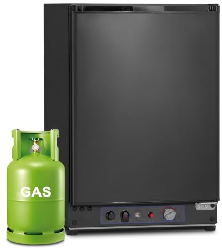 SMETA kylgas 12V 230V, gaskylskåp, campingkylskåp, husvagnskylskåp 12v kylgas 60L för husbil