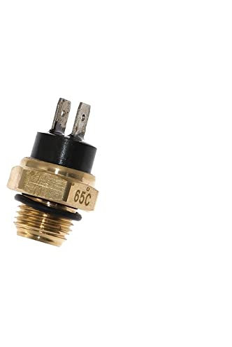 BONFUN Lichtschalter am Lenker Motorrad Elektrische Kühler Lüfter Wassertemperatur Thermostat Schalter Temperatursensor M14/M16*1,5mm Für 200 250 400 450
