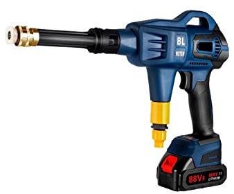 Pistola a spruzzo portatile, Pistola A Spruzzo Elettrica Senza Spazzole 150Bar 3200W Macchina For La Pulizia Dell'acqua Ad Alta Pressione Strumenti For La Pulizia Del Giardino For Batteria 18V Kit di
