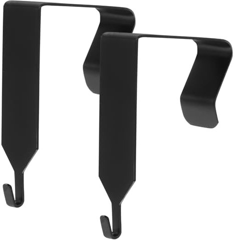 MUSISALY 2stücke Edelstahl Türhaken Spiegelhaken Für Tür Handtuchhalter Organizer Tür Aus Metall Für Kleidung Handtücher Taschen Gürtel Regenschirme