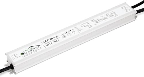 Dreamgarden HQLPV150 LED Trafo 24V 150W IP67 – Transformator dimmbar 0-10V/PWM — kein Flimmern — kein Transformator-Rauschen — Netzteil Treiber für LED-Beleuchtung, Motorsteuerung