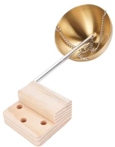 Oreilet Sauna-Aromatherapie-Schale, Edelstahl, 12 cm, Rund, Diffusorschale für ätherische Öle, Duftdiffusor, Getränkehalter für Sauna, Spa-Zubehör