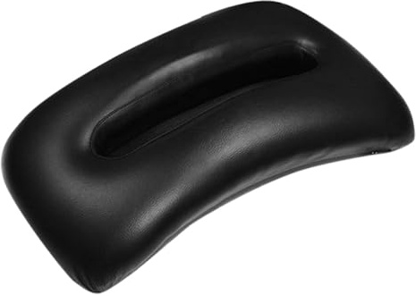 MotiveTech Camilla de Espalda, Ayuda para Arquear Vertebral, Dispositivo de Tracción Ligero Y Resistente para Ejercicios de Fitness en Color Negro.