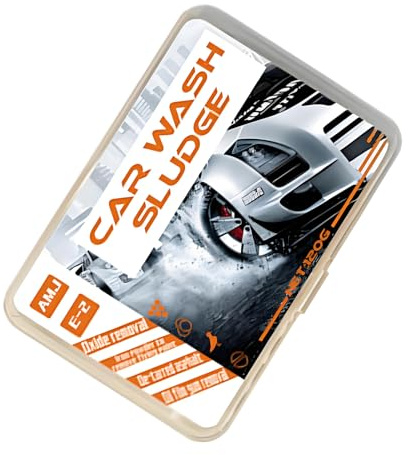 Gel Nettoyant pour Voiture, Nettoyant Doux Réutilisable Intérieur Auto, Accessoires Détachants Entretien Cuir Extérieur Moto Camping-Car Jantes Vitres Maison