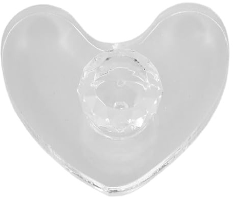 JOINPAYA Tampon Réparateur de Blush Délicat de Cœur, Outil de Pressage pour Fard à Paupières, Sous-moule Polyvalent pour Blush, Illuminateur et Contouring, Accessoire Maquillage Précis