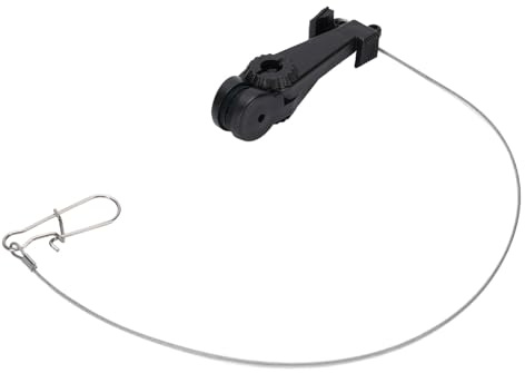 SUNGOOYUE de Liberación de Línea de Pesca, de Liberación de Profundizador de Acero de Plástico de Primera Calidad con de Tensión Manual Ajustable, para Pesca con Estabilizador