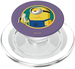 Minions Despicable Me 4 Minion Mel Banana PopSockets PopGrip per MagSafe