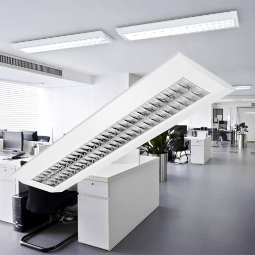 ELG Leuchten LED Rasteranbauleuchte 55W COB 6100lm 4000K BAP Raster | Büroleuchte