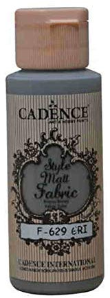 Cadence Pintura Textil Mate Gris 59ml