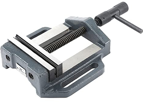 KATSU Drill Press Vice 100mm 4 Inch Professional Precision German Type Pillar Bench Drill Vice Clamp for Workshop Milling Machine Machinery Maintenance 4022764