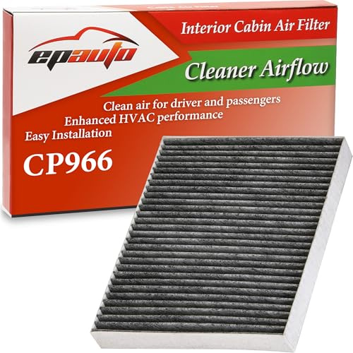 EPAuto CP966 (CF11966) Cabin Air Filter Replacement for Chevrolet Silverado, Equinox, Malibu, Cadillac XT5, CT5, GMC Sierra, Terrain, Buick Enclave, Encore GX - Fits GM Select Models 2013-2025