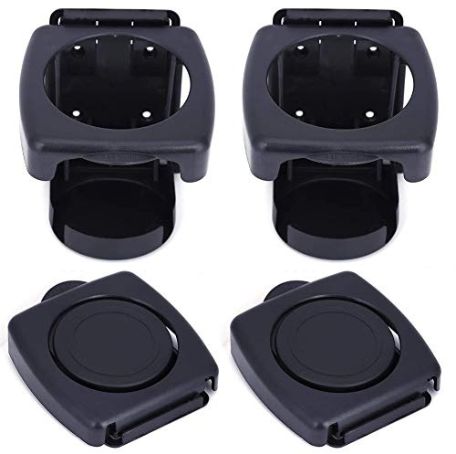 BESLIME 2Pcs Portavasos Plegable de la Botella, para Barco Van Coche Marco Plegable Accesorios de camión Soporte de Botella de Agua Interior