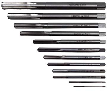 PAULIMOT HSS-Handreibahlen-Set 13-teilig 2,0 – 10,0 mm Passung H7