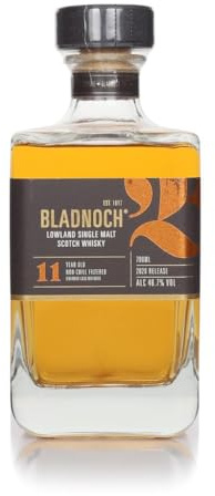Bladnoch 11 Years Old Lowland Single Malt ANNUAL RELEASE 46,7% Vol. 0,7l in Geschenkbox