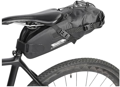 Fahrrad-Satteltasche, 5 L, Fahrrad-Untersitz-Aufbewahrungspaket, Reparatur-Werkzeugtasche, Rahmentasche Für Mountainbike, Rennrad, Fahrradzubehör