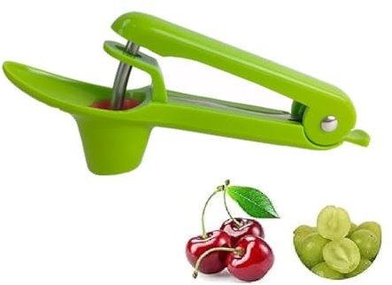 Multi Cherry Pitter Tool, snocciolatore portatile for ciliegie, snocciolatore for ciliegie, snocciolatore for ciliegie con asta in acciaio inossidabile, snocciolatore for olive, utensile for ciliegie(