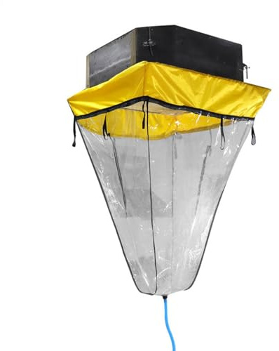 Housse de protection de nettoyage pour climatiseur – Housse de nettoyage pour climatiseur de plafond, housse de protection murale pour climatiseur, housse de lavage pour climatiseurs centraux