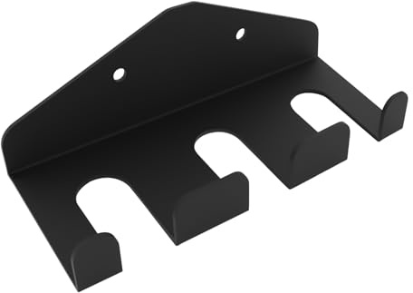 Wandhalterung für Olympiastangen, vertikal, 24,7 x 10 x 7,6 cm, vertikale Hantelstange, Trainingsgeräte für den Alltag