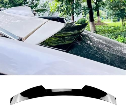 Rear Wing Auto Rear Roof Trunk Spoiler Wing Air Deflector Dam Tail Tuning For BMW F26 For X4 2014-2018 ABS MP Style Car Accessories Spoiler Wing(Roof Gloss Black)