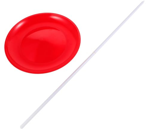 Gogogmee Giocoleria Piatto Rotante in Plastica Bastoncini Per Spettacoli Circensi e Sviluppo Delle Abilità