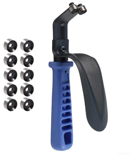 Sheet Metal Deburring Tool With Double Sided Cutting Wheels And Safety Handle For Burr Removal And Chamfering Up To 12mm Thickness In Metalworking
