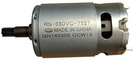 Compatible for ONPO RS-550VC-7527 DC Motor 6 Teeth for Black&Decker 20V Max Impact Screwdriver