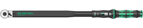Wera 05075624001 Click-Torque C 5 Drehmomentschlüssel mit Umschaltknarre, 1/2 Zoll, 80-400 Nm