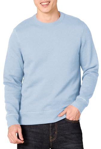 Amazon Essentials Herren Fleece-Sweatshirt mit Rundhalsausschnitt (erhältlich in Big & Tall)