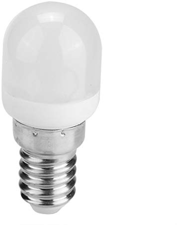 Haofy 2W LED-Kühlbirne, E14 T22 LED-Kühlschrank-Glühbirne 15W-Äquivalent, 3500-6000K, LED-Lampe für Gefrierschrank-Mikrowellenbeleuchtung, Heimbeleuchtung(Warmweiß)