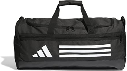 adidas Unisex - Adulto Essentials Training Duffel Bag, Black/White, S