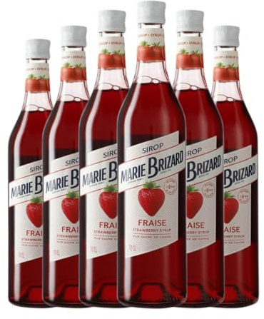 Licores Marie Brizard Fresa 70 cl (Caja de 6 Botellas de 70 cl)