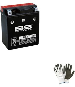 KOMPATIBEL MIT Aprilia SXR 4T 3V E5 HE New Confort 50 2021 a 2022 BS BTX7L-BS 12V/6AH Batterie(YUASA YTX7L-BS) BATTERIEN FÜR Motorrad-Roller KOMPLETT,BEREIT ZUM EINBAU BEREIT 113X70X130