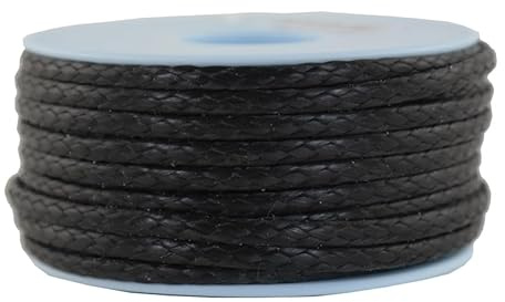 Corde tressée en Dyneema, 3 mm de diamètre, 15 mètres, Rouge, résistance à la Rupture : 950 daN (=ca. Kg)