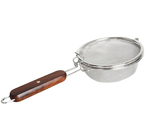 JAVERGGN Kaffeerösternetz Aus Edelstahl für Gebratene Bohnen, Kaffeeröster mit Offenem Feuer für zu Hause