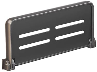 Mensola pieghevole in alluminio per camper, salvaspazio, montaggio a parete, scaffale pieghevole per bagno, gel doccia, shampoo, bevande