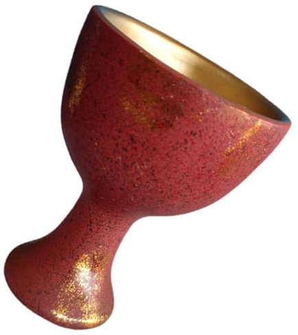 BESTOYARD Copa Sagrada De Resina Para Adoración y Decoración De Altar, Cáliz De Escritorio Para Suministros De Sacrificio, Accesorio Religioso Hogar y Ceremonias, Caja Individual