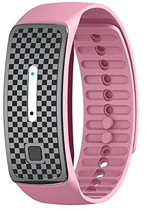 Asudaro Bracelet anti-moustiques à ultrasons - 1/2 pièces - Anti-moustiques - Bracelet à ultrasons - Pour l'extérieur, les voyages, les enfants et les adultes - Rose