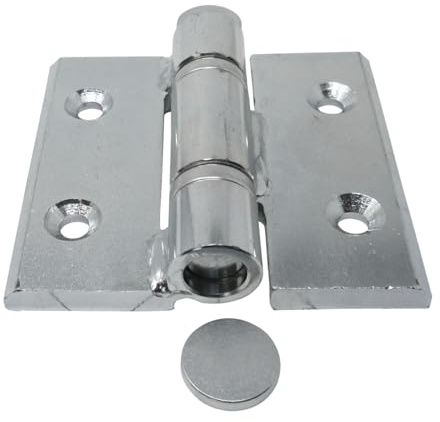 SOTOOLS Schwerlast-Flügelscharnier - 100 mm, teilbar, mit 2 Kugellagern | Aus Stahl, galvanisch verzinkt, inkl. Mittelbolzen, 2 Verschlusskappen und 2 Kugellagern.