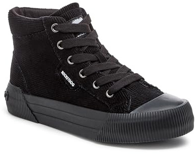Rocket Dog Cheery Hi Corduroy Women's Black Trainers - UK 5