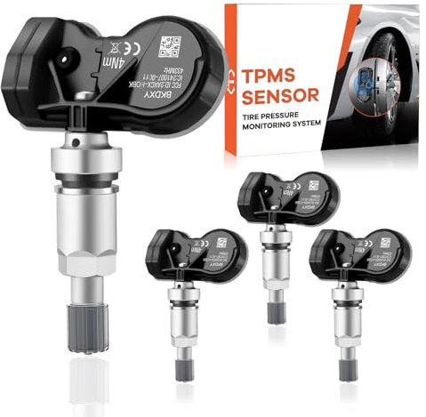 GEAREVER Reifendrucksensor Multiprotokoll TPMS Sensor RDKS Reifendruckkontrollsystem Passend für Opel Chevrolet Nissan Renault für fast alle Modelle 13598773, 13506028, 13581561