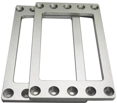 Marco de refrigeración de aluminio apilable para discos duros de 6,3 cm, organización multicapa con accesorios de montaje, ahorro de espacio, estante SSD apilable para PC