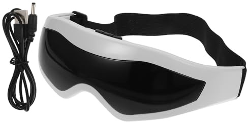 GARVALON Masajeador Eléctrico para Ojos con Diseño Ergonómico Compresa Caliente Constante para Aliviar Fatiga y Estrés Dispositivo Portátil USB para Cuidado Ocular Diario