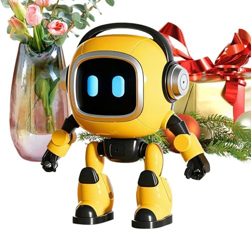 Emo Robot - AI Intelligent Robot Toy, 9,5 X 5,5 X 13 Cm, Intelligent Learning, AI Powered Birthday Companion, För vuxna och flickor, Födelsedagsfest, R