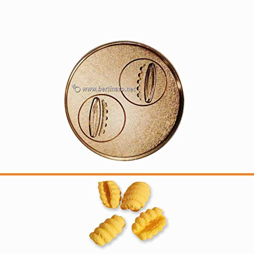Trafila in bronzo per Gnocco Sardo Gnocchetti Sardi per macchina pasta fresca professionale VIP/2 2,8kg e VIP4 4kg e compatibile FIMAR MPF 2,5 e MPF 4